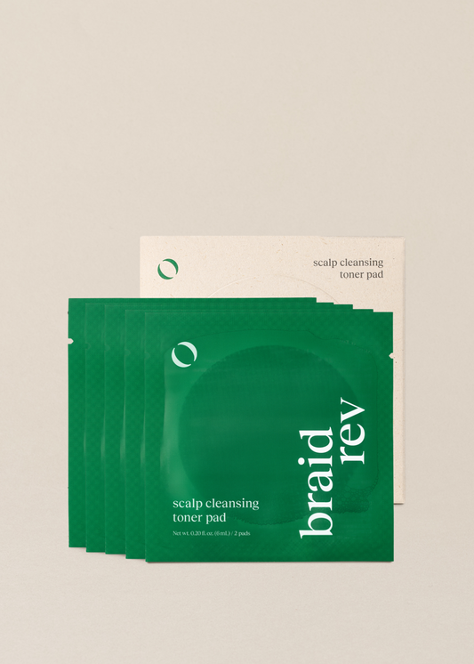 Bephor_Braid Rev_Scalp Cleansing Toner_Pad Pouch_6 mL(2 Pads)_5 EA / 1 PACK