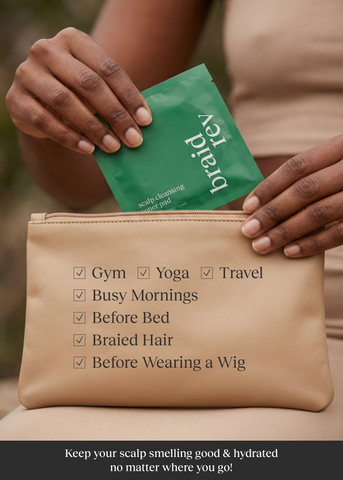 Bephor Braid Rev Scalp Cleansing Toner Pad Pouch 6 mL(2 Pads) 5 EA / 1 PACK